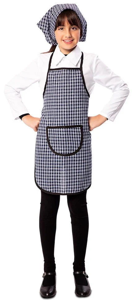 Kit de Disfraz de Castañera Infantil Castañeros EuroCarnavales